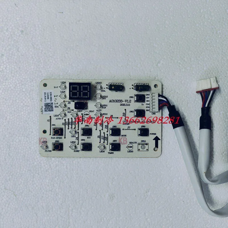 Nuevo panel de visualización para aire acondicionado TCL 31502-000052 CTTK-210901461-TCL-PCB A01023
