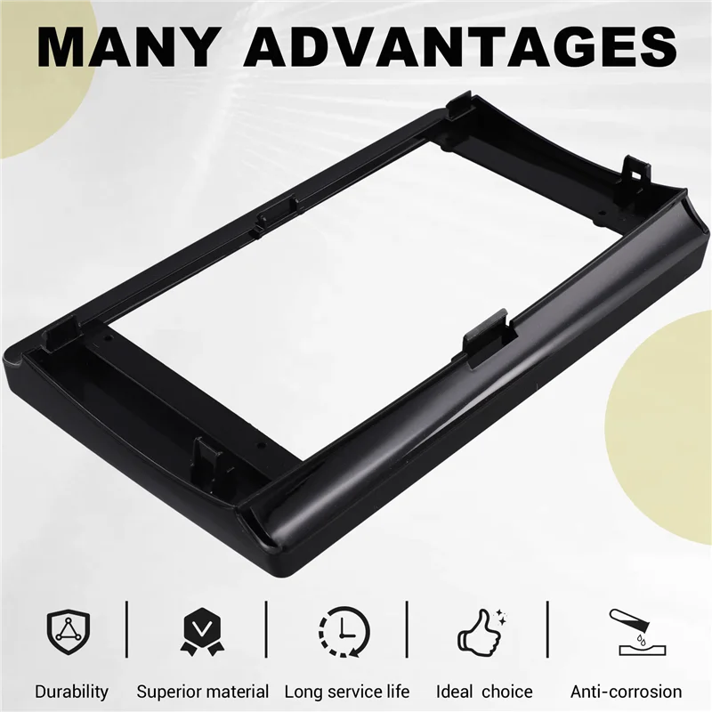 A80X-インストールキット Androidラジオ 2DIN ダッシュフィッティングパネル 10インチ カーフレーム ファシアアダプター スバル R1 2005-2010 右ハンドル車用