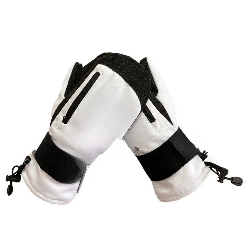 

Wear-resistant ski gloves, built-in wrist guards, waterproof and warm inner five-fingered hands can touch the screen