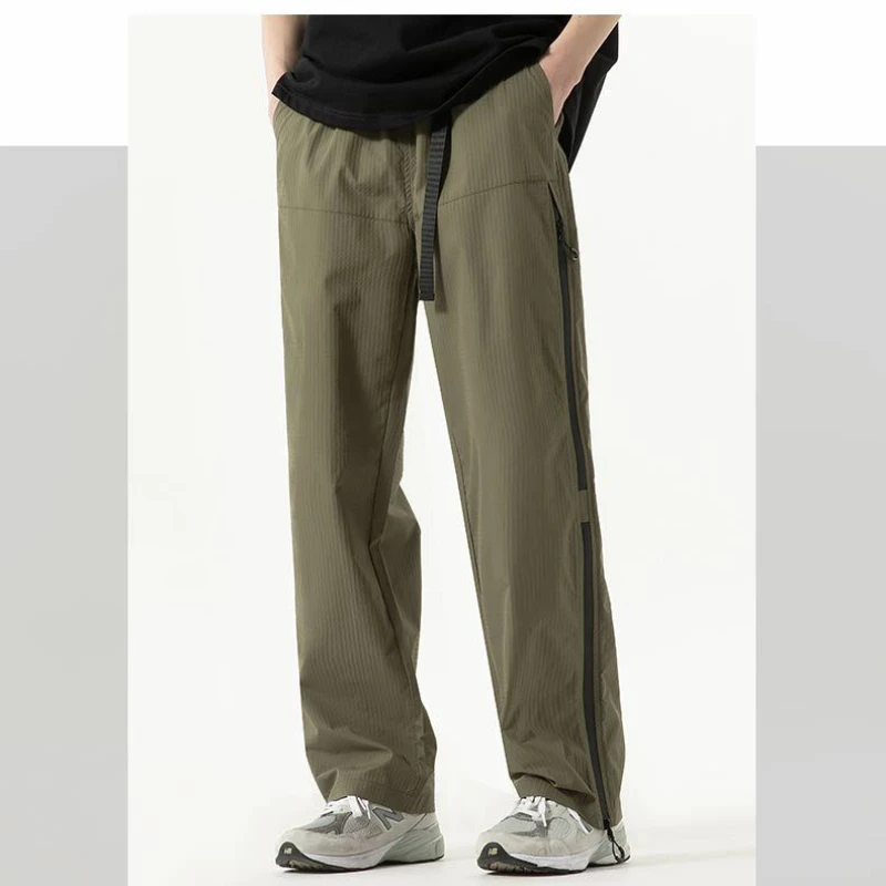 Casual tooling outdoor three-proof loose pants track pants trousers men clothing