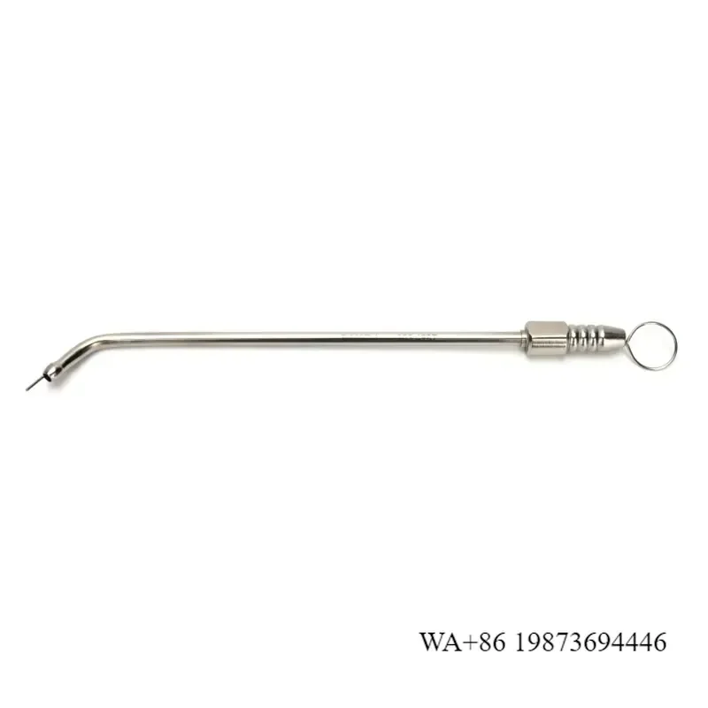 Wmwmnu for Medical Nasal Surgical Instruments Rongeur Forceps Curette Chisel Suction Tube Scissors ENT Surgery Tools Kit