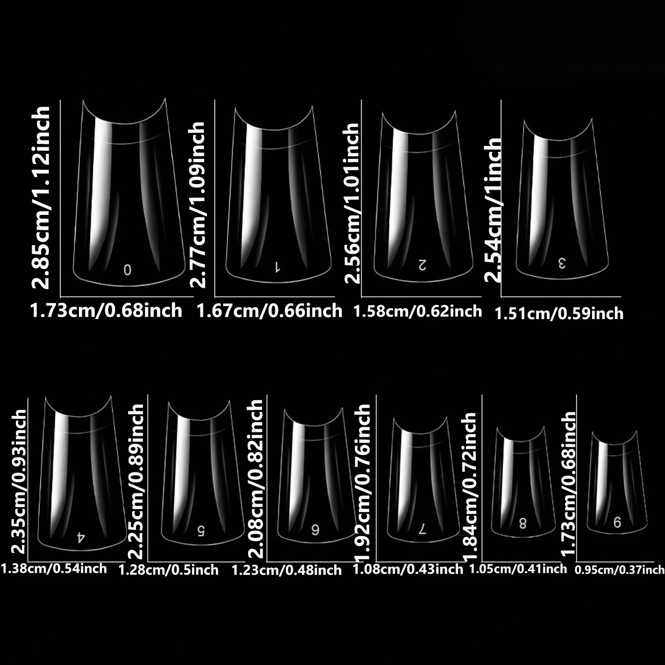 100 قطعة - مجموعة أظافر صناعية منقار البط، شخصية، جذابة، تبييض الأظافر مع أظافر صناعية قابلة للإزالة للمهرجانات والحفلات،