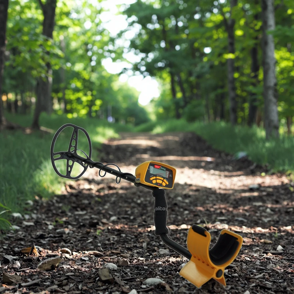 25cm Coil Underground Metal Detector IP68 Waterproof 10 Inch Sensitivity ABS Plastic Gold Detector GTX4060