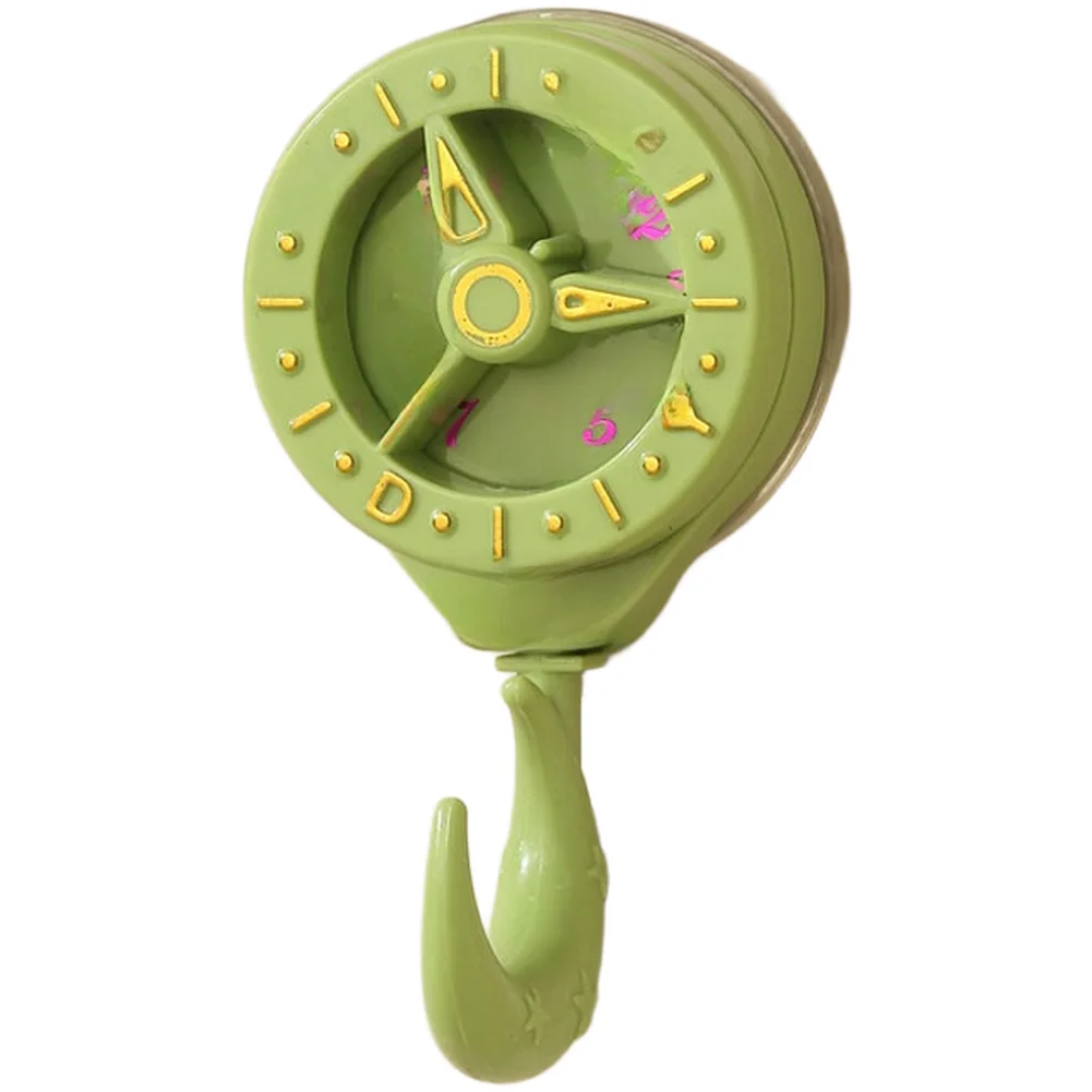 Suction Cup Hook Built for Reusability and Strong Hold on Clean Smooth Surfaces Including For Bathroom Mirrors and Tiles