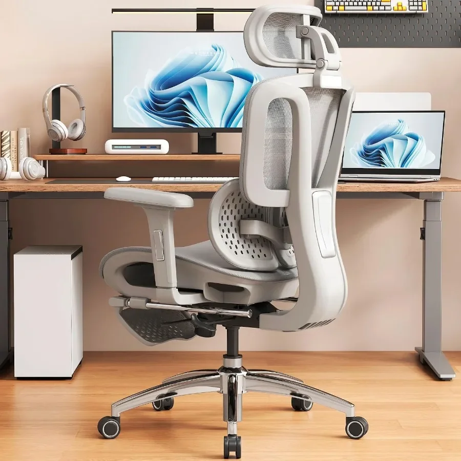 Ergonomic Ergonomic Office Chair, Desk Chair with Adjustable 3D Headrest and Armrests, Gaming Chair with Dynamic Lumbar Support Adjustabl - Aliexpress Deal