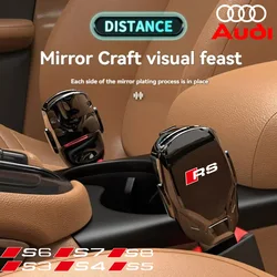 For Audi S3 S4 S5 S6 S7 S8 Sline A3 A4 A5 A6 A7 A8 C7 C6 C5 Car Seat Belt Clip Extension Plug Car Safety Seat Lock Buckle