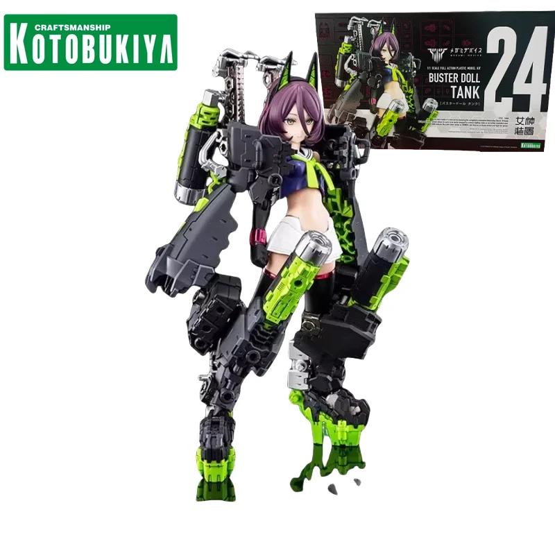 

KOTOBUKIYA Original Anime Figure MEGAMI DEVICE 24 KP684 BUSTER DOLL TANK Mobile Suit Girl Action Figure Toys for Kids Gift