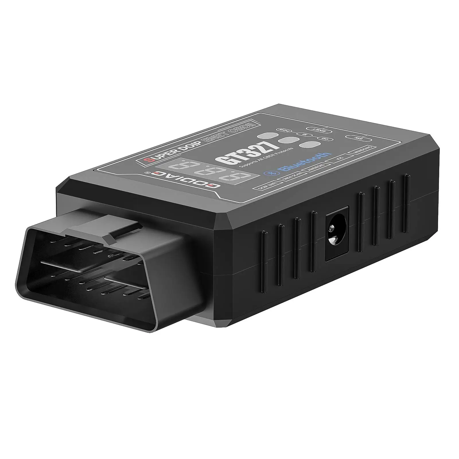 GODIAG GT327 SUPER DOIP ENET ELM327v1.5 Bluetooth 4.0 Obdii الماسح الضوئي مع عرض الجهد لنظام التشغيل iOS/Android/Windows #4