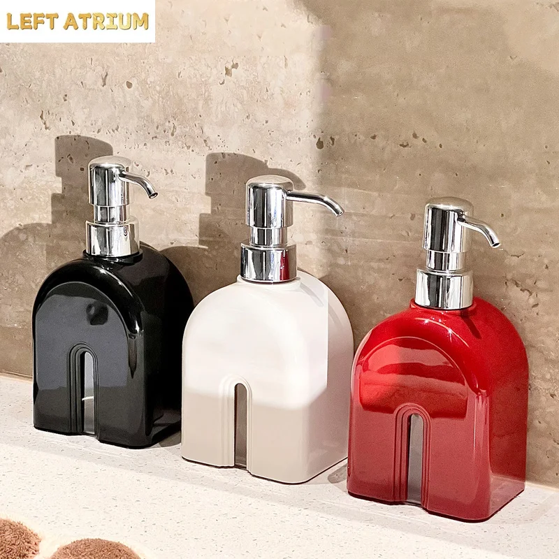 Antique Foam Bubbler Household Hotel Hand Sanitizer Bottled Bathroom Shower Gel Shampoo Bottle Bathroom Decoration Accessories