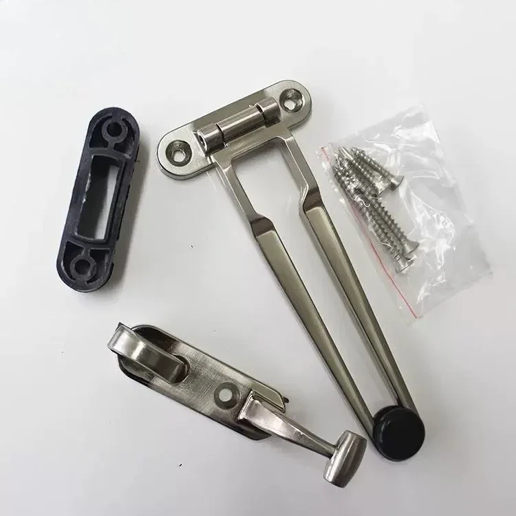 Door anti-theft buckle, zinc alloy room door, hotel specific anti lock buckle, solid bolt door bolt