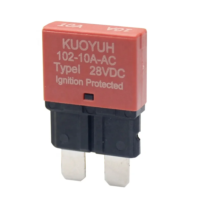 

Kuoyuh DC 28V Waterproof Automatic Reset Blade Fuse Circuit Breaker