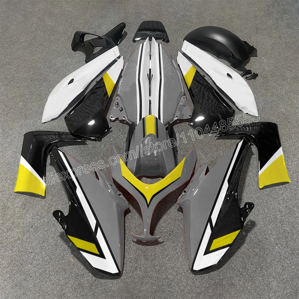 ABS Fairings Kit صالح لياماها سكوتر T-Max 500 2008 2009 2010 2011 TMAX500 هيكل السيارة مجموعة مخصصة