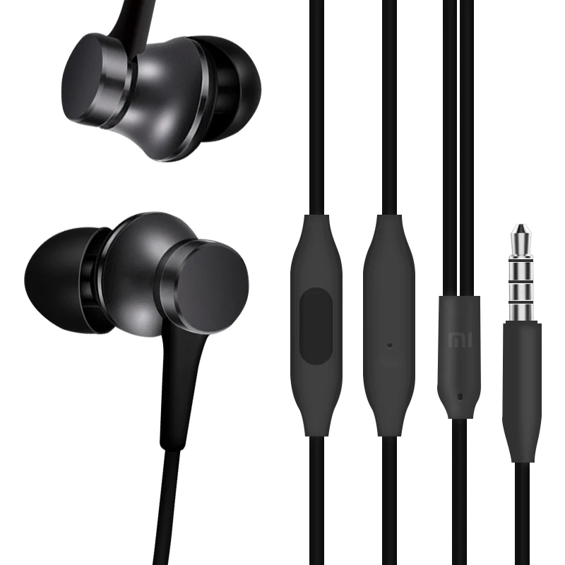 Xiaomi Mi auricolare pistone 3 Sport Fresh Basic Version 3.5Mm auricolari In-Ear auricolari con microfono per Redmi Note 7 8T 8 Pro K20 Pro