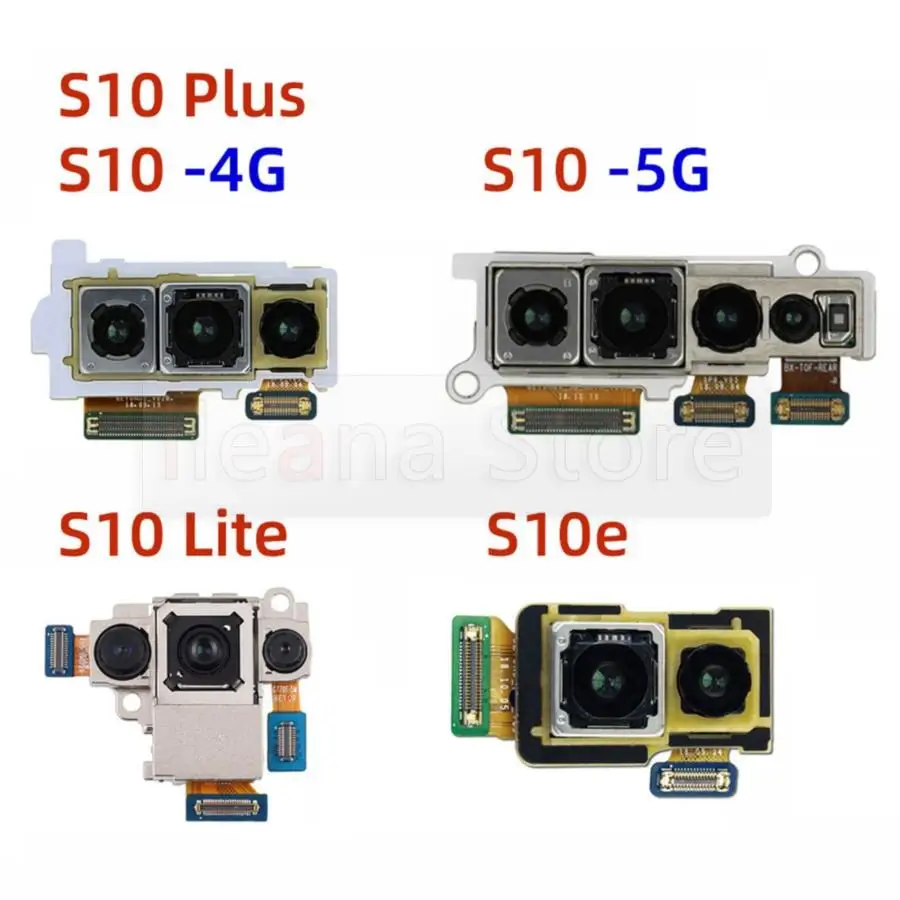 

Aiinant Camera For Samsung Galaxy S10 Plus Lite e S10E G977b G973F G975F G977n G770F Front Rear Back Camera Flex Cable