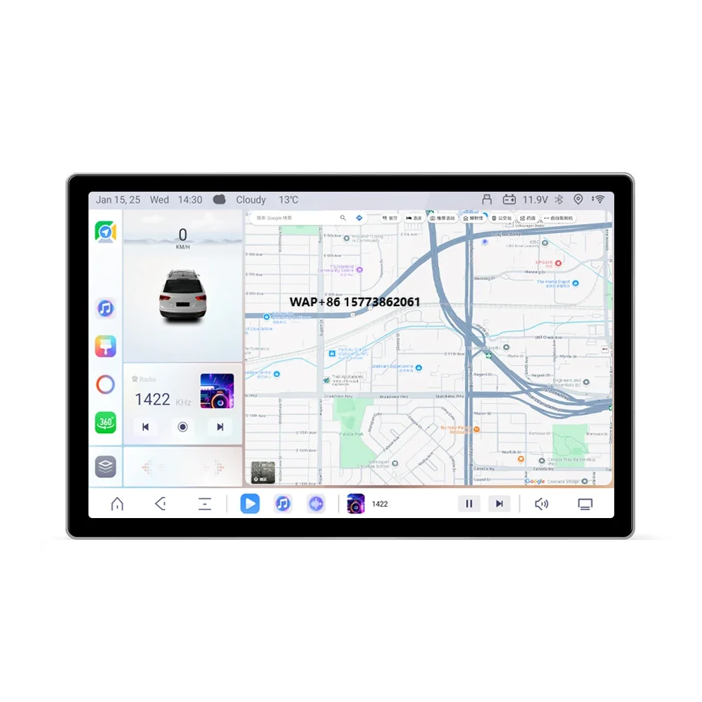 

12+512GB 11.5" Ts20 7870 Android 13 Universal Car Stereo Radio Screen Support 360 Cmera Carplay DSP Audio Amplifier 4G GPS 3D