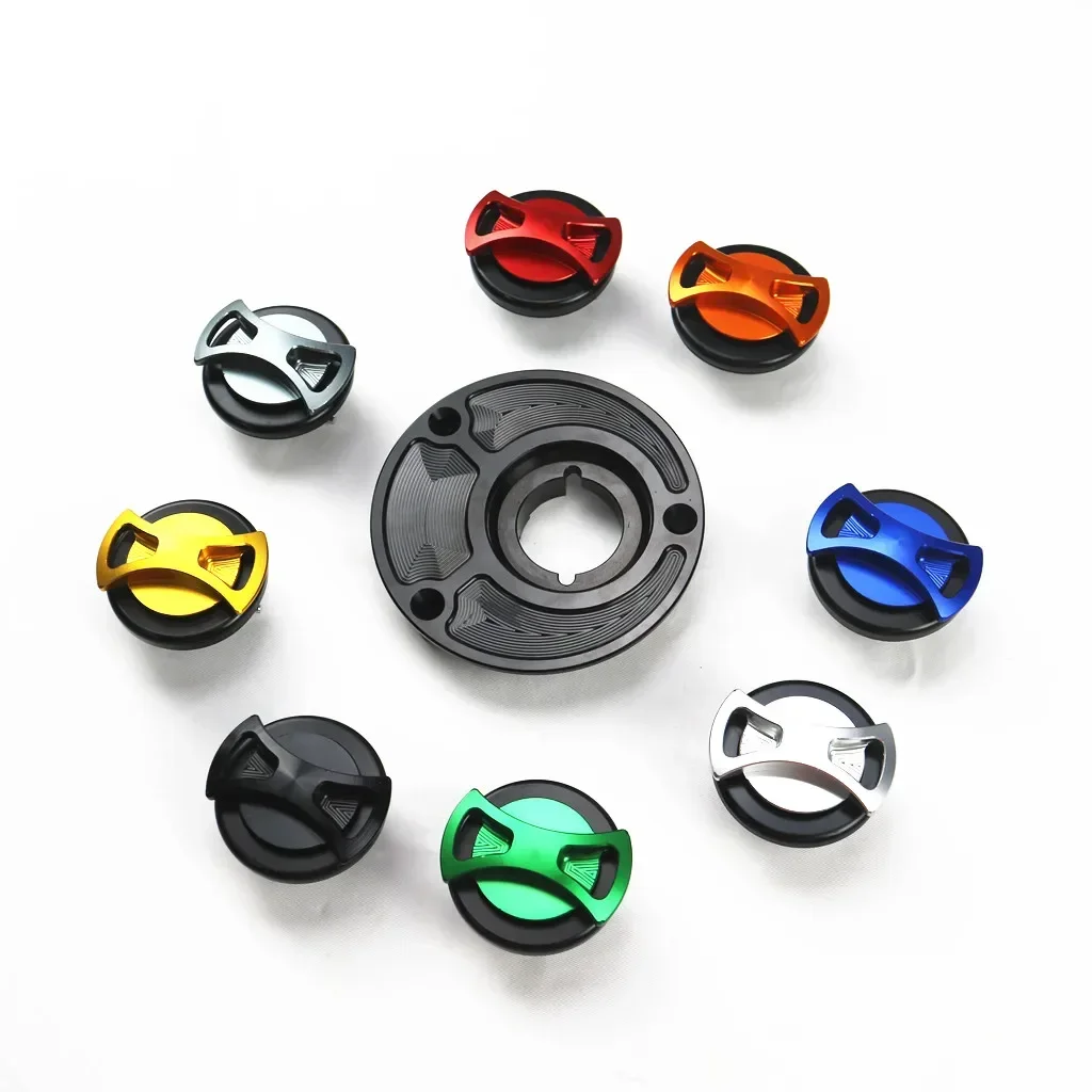 

Motorcycle CNC Bow-tie Gas Fuel Tank Cap Cover For Yamaha YZF R6 R1 R25 MT07 09 FZ1 XSR 900 Ducati 746 996 1098