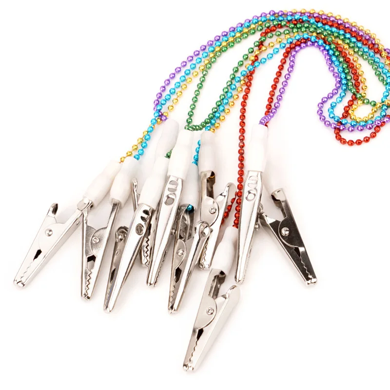 

5 шт., зажим для стоматологического нагрудника из нержавеющей стали, цепочка OEM, автоклавируемый зажим, зажим для шарфа, держатель для салфеток, специальный стоматологический материал для полости рта