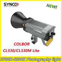 Synco COLBOR CL330/CL330M LED Lite COB Light 5600K 2700-6500K for Video Studio Photo Live Stream Outdoor Shooting