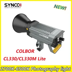 Synco COLBOR CL330/CL330M LED Lite COB Light 5600K 2700-6500K for Video Studio Photo Live Stream Outdoor Shooting