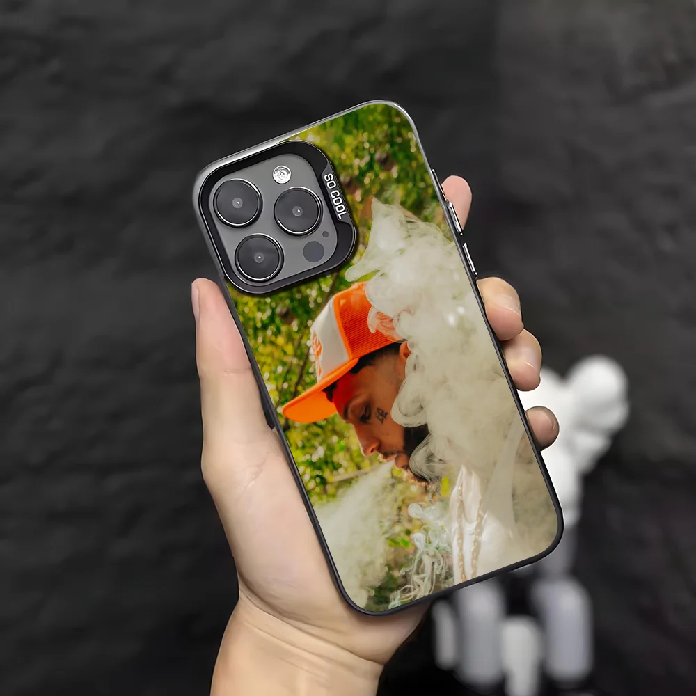 Funda de teléfono Jc Reyes Singer para IPhone 17 16 15 14 13 12 11 Pro Max Plus Mini IMD Color carcasa plateada