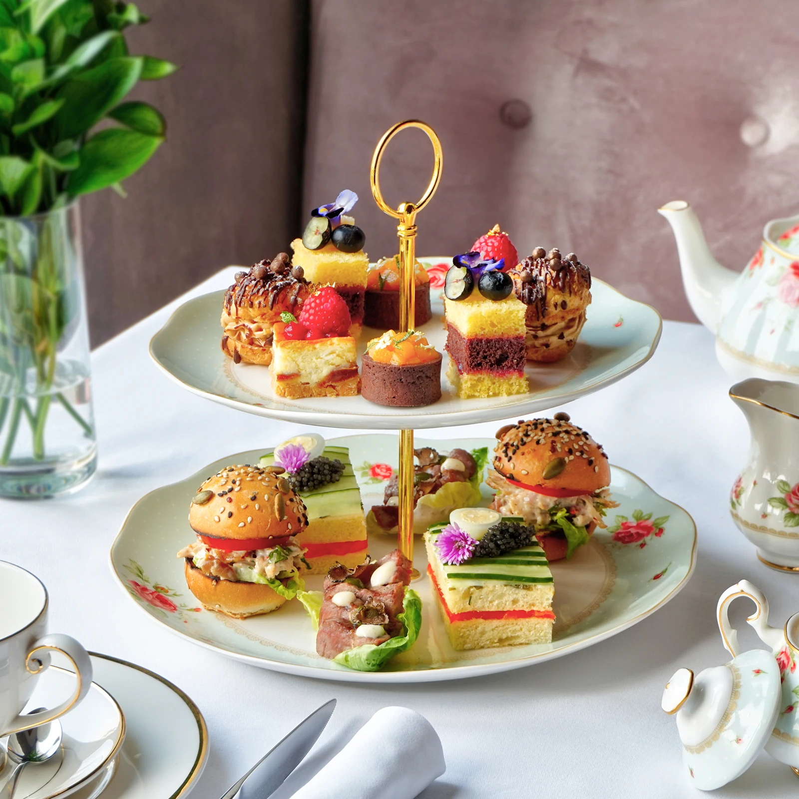 1/4 Sets Cake Tray Stand Handle Cupcake Dessert Plate Hardware Fitting Holder Rod Stand Handle Cake Stand Wedding 3-Tiers Flower