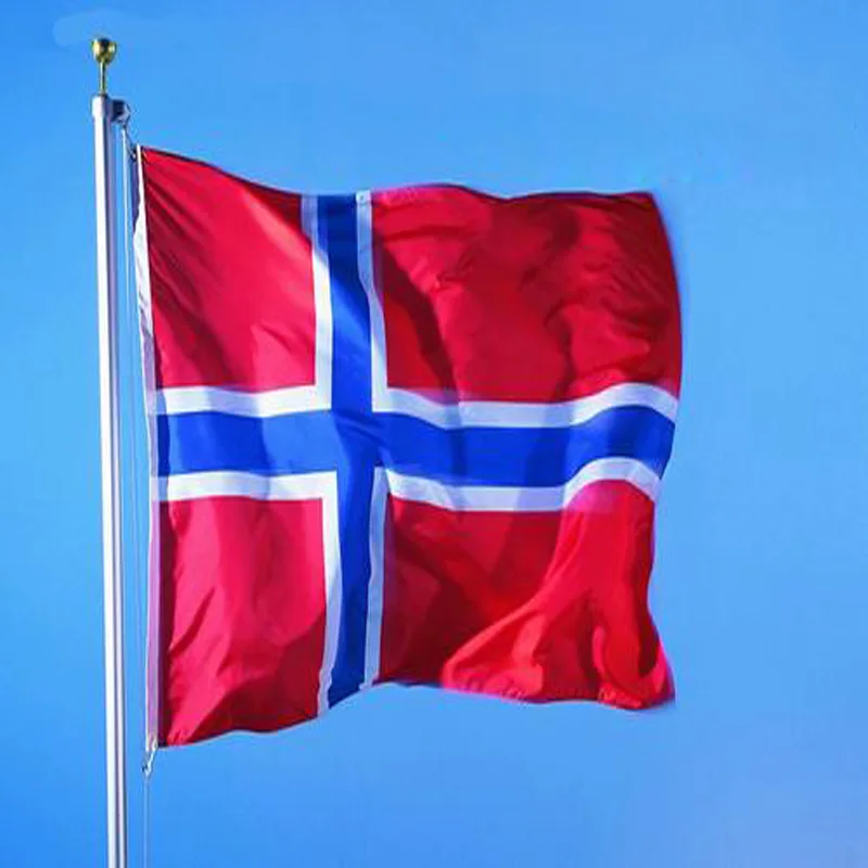 5 Pcs/lot Norway National Flag 90x150cm Norway Flag The Kingdom of Norway National Flag Kongeriket Norge wholesale