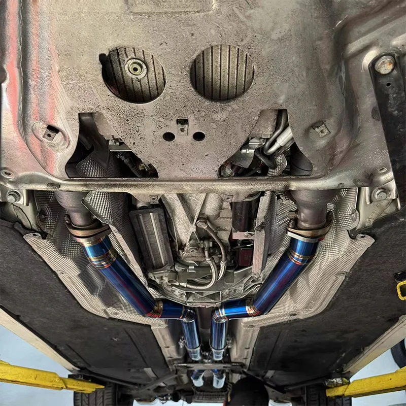 High Performance Titanium Catback Exhaust System for E63 M6 E60 M5 V10 5.0L - Racing Sport Upgrade