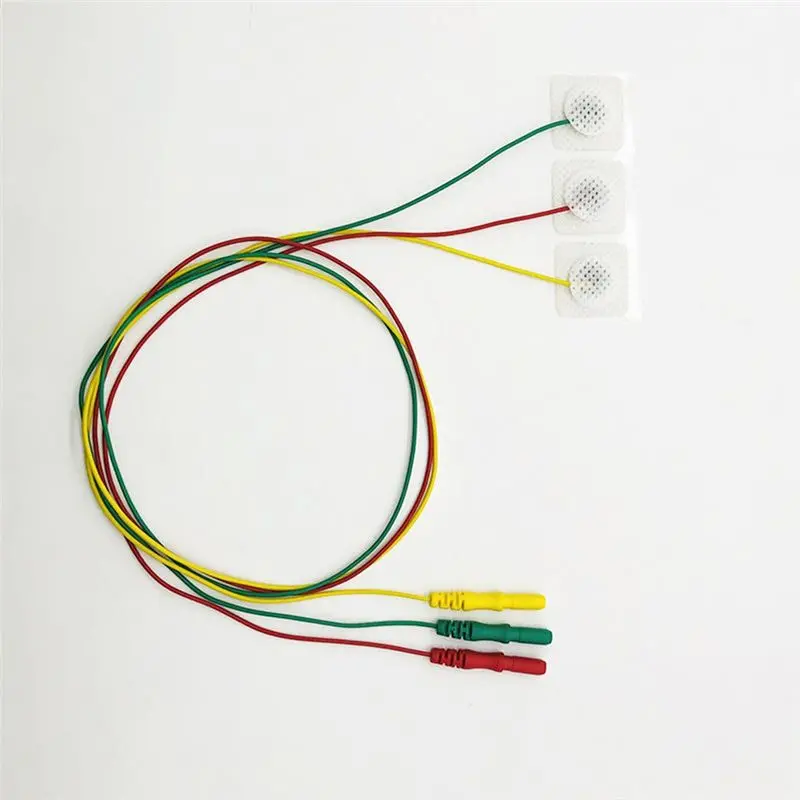 AEF7-Disposable Electrode Patch With Wire DIN Electrode Cable With 3 Lead