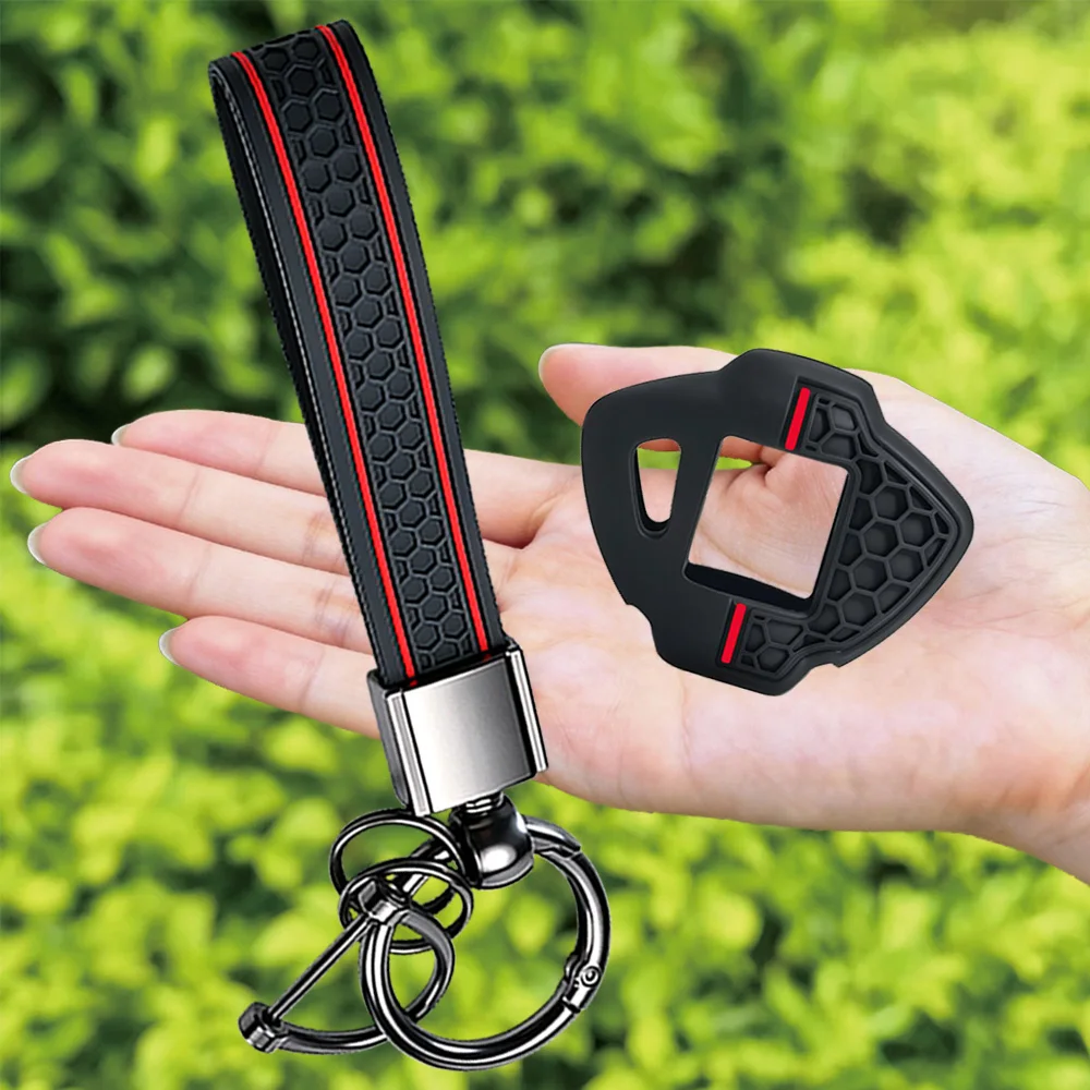 Keychain Key Ring For Suzuki GSX-S 750 1000 1000GT GSXS750 GSXS1000 GSX-S750 Accessories Silicone Motorcycle Key Case Shell