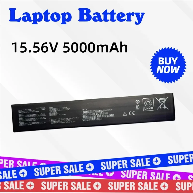 

Новый аккумулятор для ноутбука 15,56 В 5000 мАч C41N2311 для Asus Rog Ally X RC72LA портативный компьютерный игровой плеер