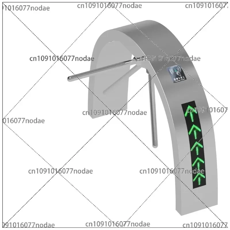 Integration Semi Automatic Tripod Turnstile Gate Mechanism with Drop 3 Arm and Other Parts Pedestrian Gate