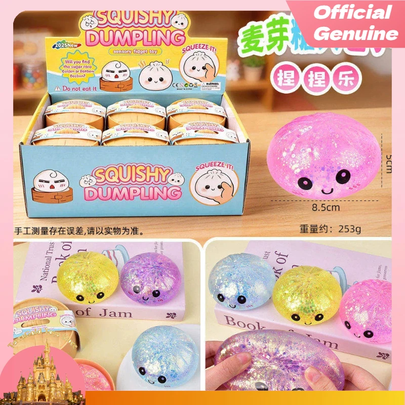 

New 2026 Hot Sale Fake Food Bun Blind Box Soft Slow Rising Squishy Toy Stress Relief Plaything Children's Day Gift For Girls Kid