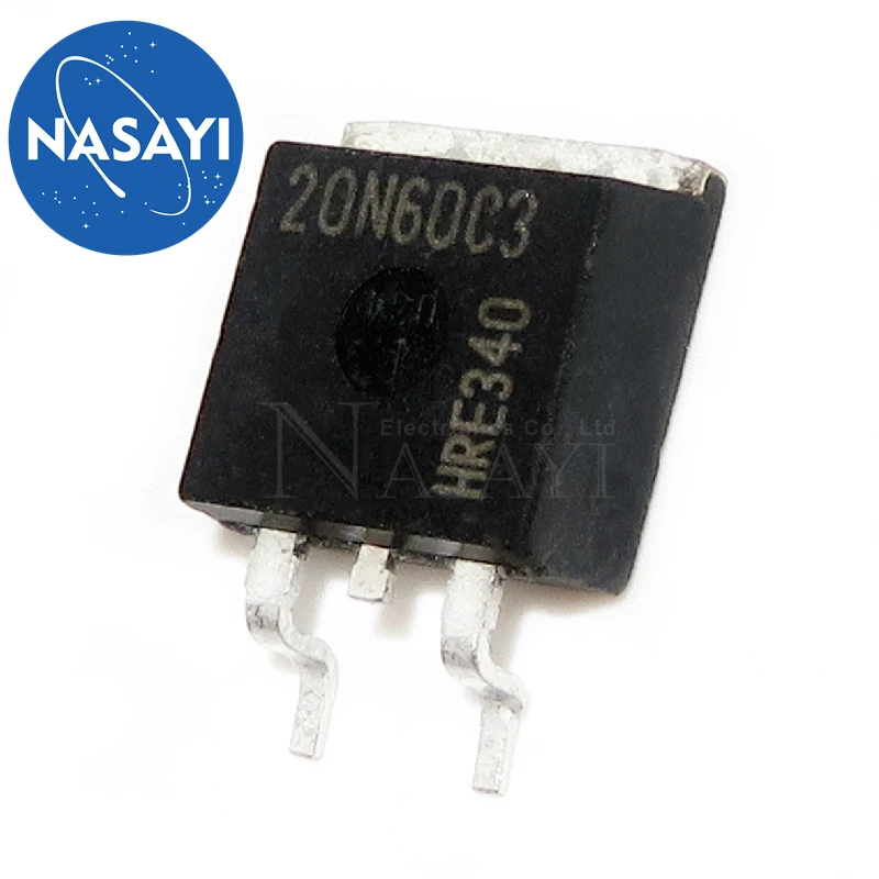 

10pcs/lot SPB20N60C3 20N60C3 20N60 SPB20N60 In Stock