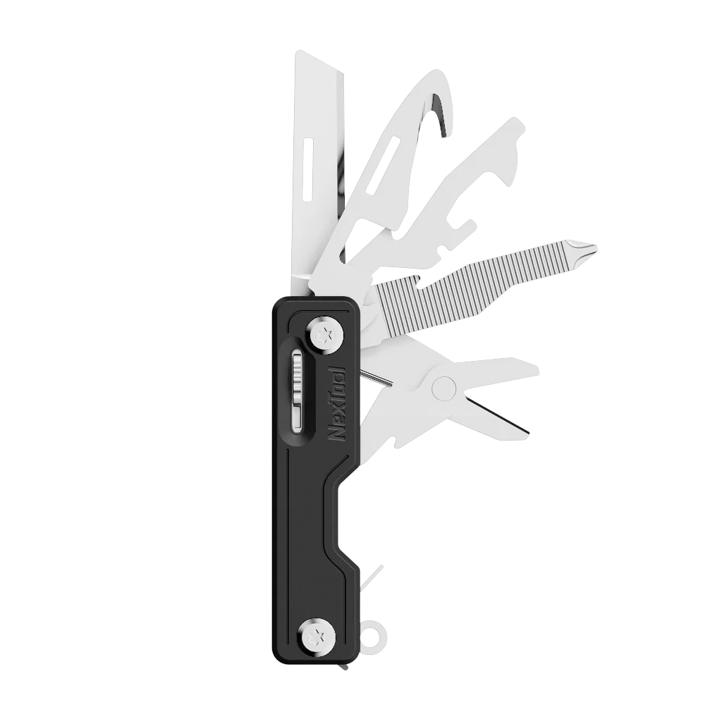 NexTool 10-in-1 Multitool Vouwmes Kampeerspullen Schaar Flessenopener Touwsnijder Survival Kit Draagbare EDC voor Mannen