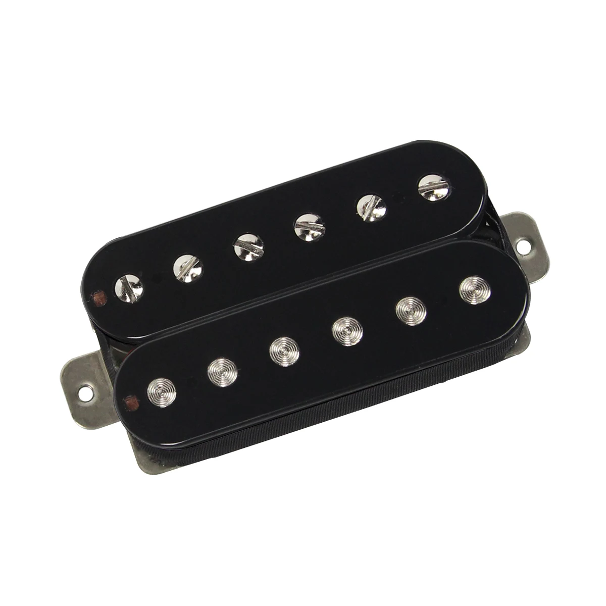 NEW 2PCS Alnico 2 Guitar Humbucker Pickups Neck Bridge Pickups Set Black Guitar Parts