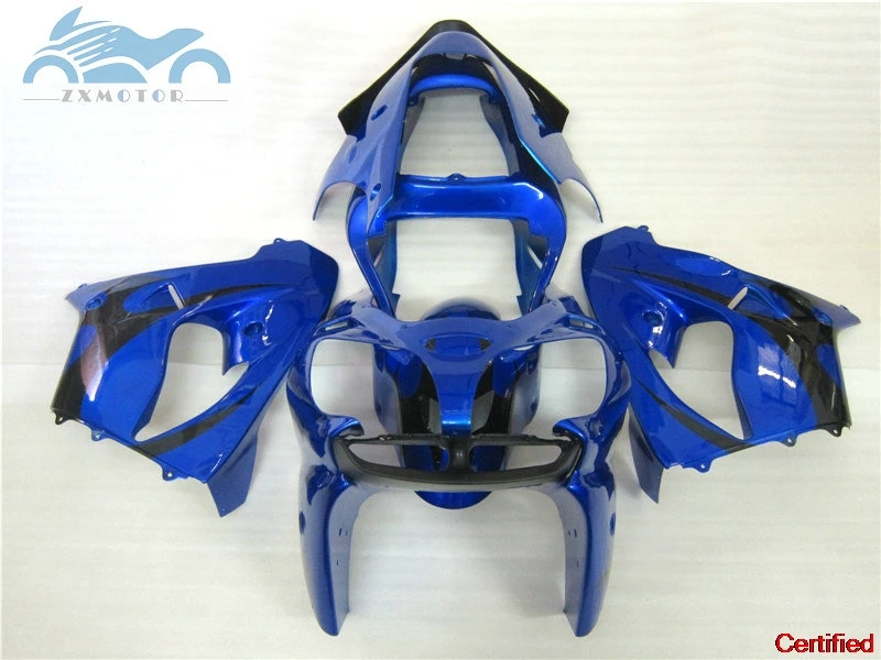 

Free Custom fairing kits for Kawasaki Ninja ZX9R 2002 2003 ABS plastic Motorcycle fairings kit 02 03 ZX 9R dark blue aftermarket