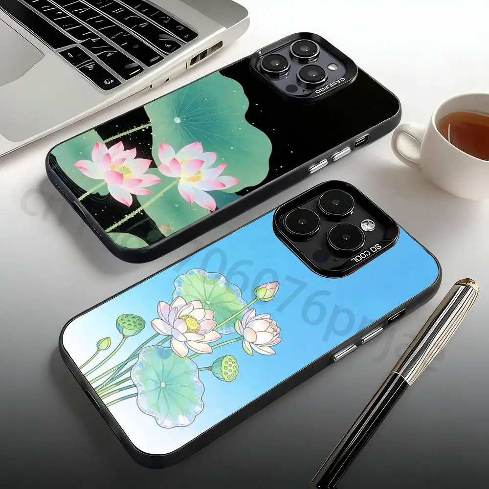

Good Luck Lotus Phone Case For iPhone 17,16,15,14,13,12,11,Pro,Max,Plus,Mini, Matte Shockproof Case