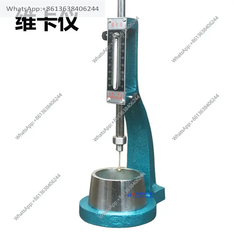 Cement Consistency Tester, Standard Consistency and Setting Time Tester ISO New Standard Cement Vicat Tester