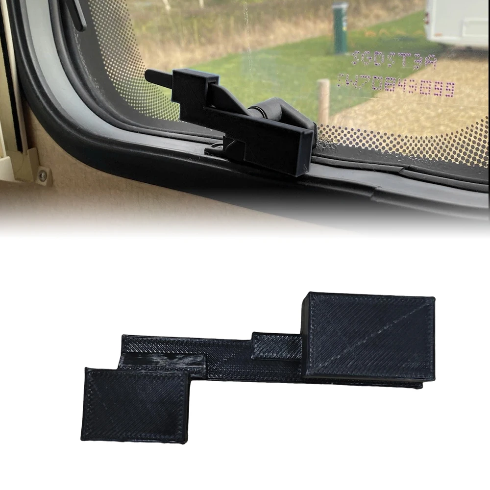 

1PCS RV Windproof Burglar-Proof Handle Window Security Safety Lock Caravan Motorhome Accessories For Dometic Seitz Polyplastic
