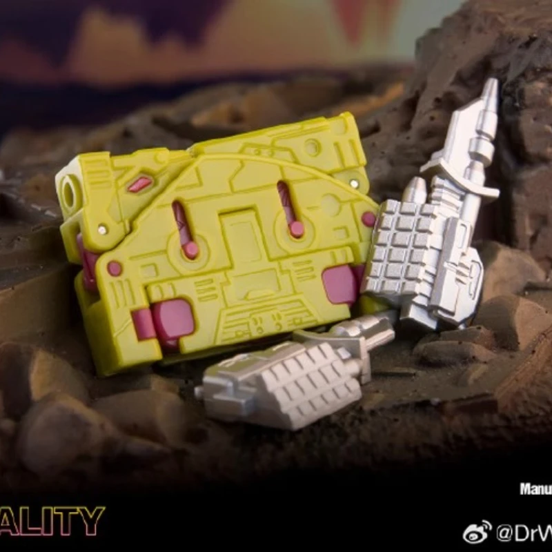 ในสต็อกในสต็อก Transformation DR.WU DW-E61 & DW-E62 ความโหดร้ายและ SLAUGHTER ฆ่าไดโนเสาร์เทป Mini-Cassette Action Figure