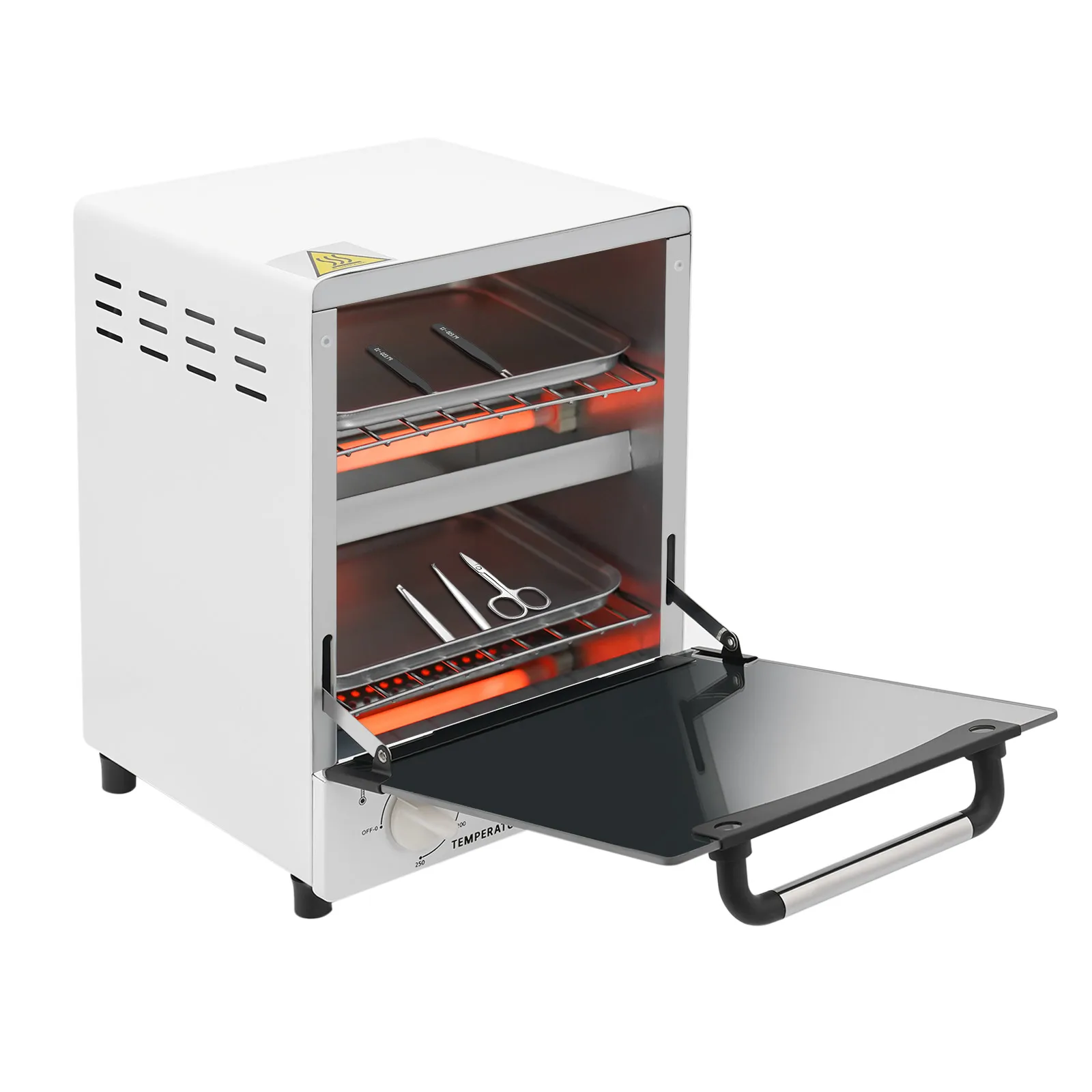 

1000W Sterilizer for Nail Tools Cleaning Sterilizer Cabinet, 12L Multi-functional High-temperature Disinfection Cabinet