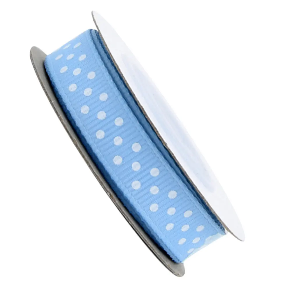 

5 Rolls 1Cm Round Dotted Ribbon Band For Craft Projects Gift Wrapping Wedding Decoration Home Party Supplies