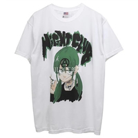 NightClub X Jun Inagawa Two Yuan Magic Girl Co-TEE Short Sleeve T-shirt Men's and Women's Print Loose Casual Fashion Street Top