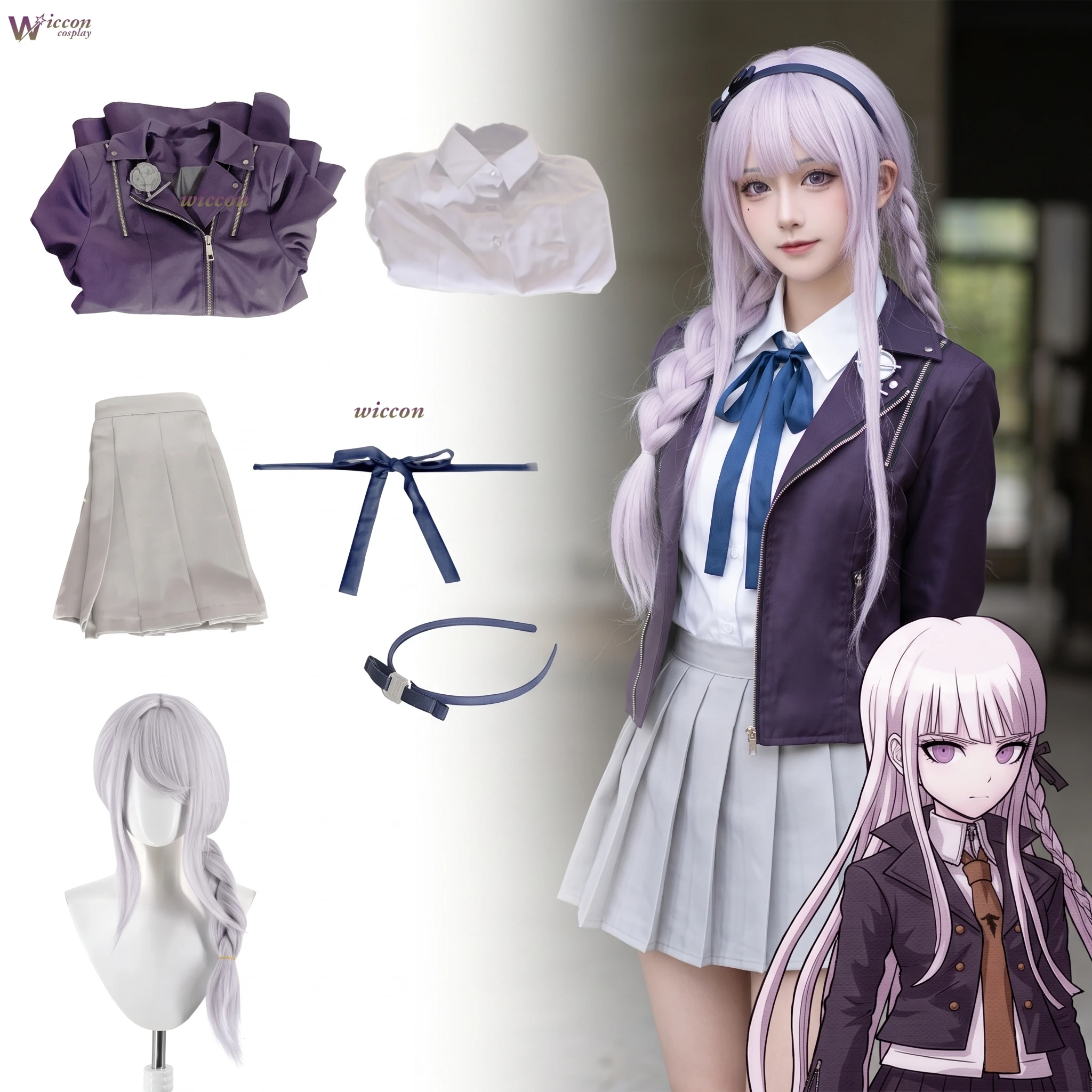 costume-de-cosplay-ani-cos-hundred-line-nozomi-kirifuji-robe-courte-a-manches-ensemble-avec-manteau-violet-costume-d'halloween-uniforme-d'anime