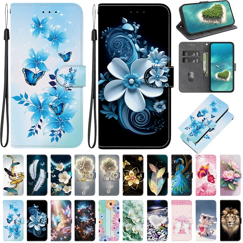 

Роскошный кожаный флип-чехол для Oneplus Nord CE 2 3 4 Lite 5G ACE 2 5G 3 Pro Nord CE4 5G с откидной подставкой и слотом для карт, чехол для телефона