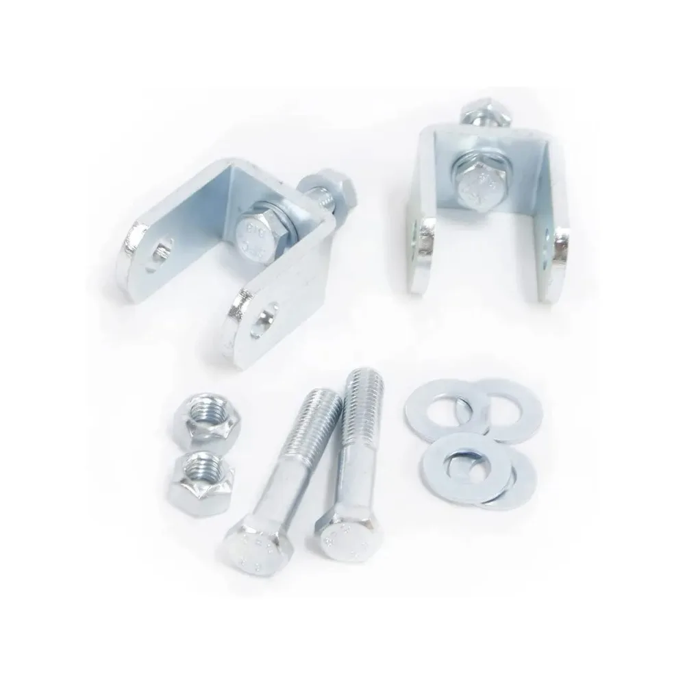 For Jeep TJ XJ MJ ZJ WJ JK for 3/8 & M10 Bushing Hole Shock Stem Eliminator Kit Front Upper Shock Mount Adapter Kit