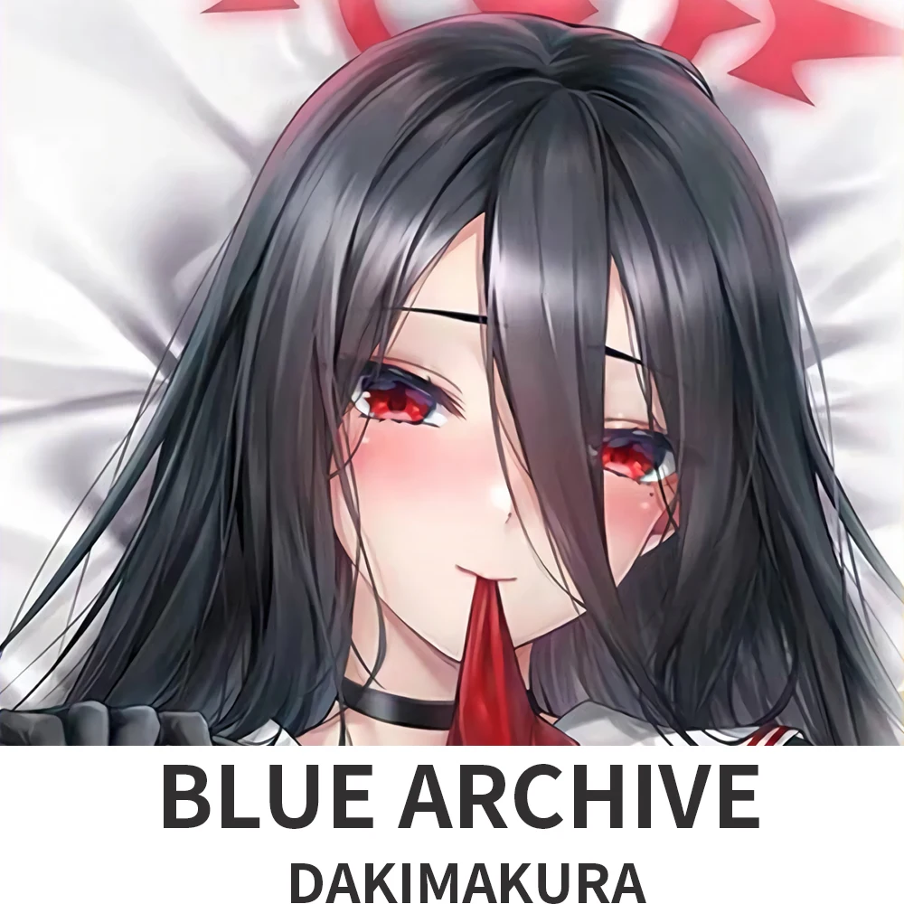 

Hanekawa Hasumi Dakimakura обнимающая наволочка для тела аниме синяя архивная подушка наволочка
