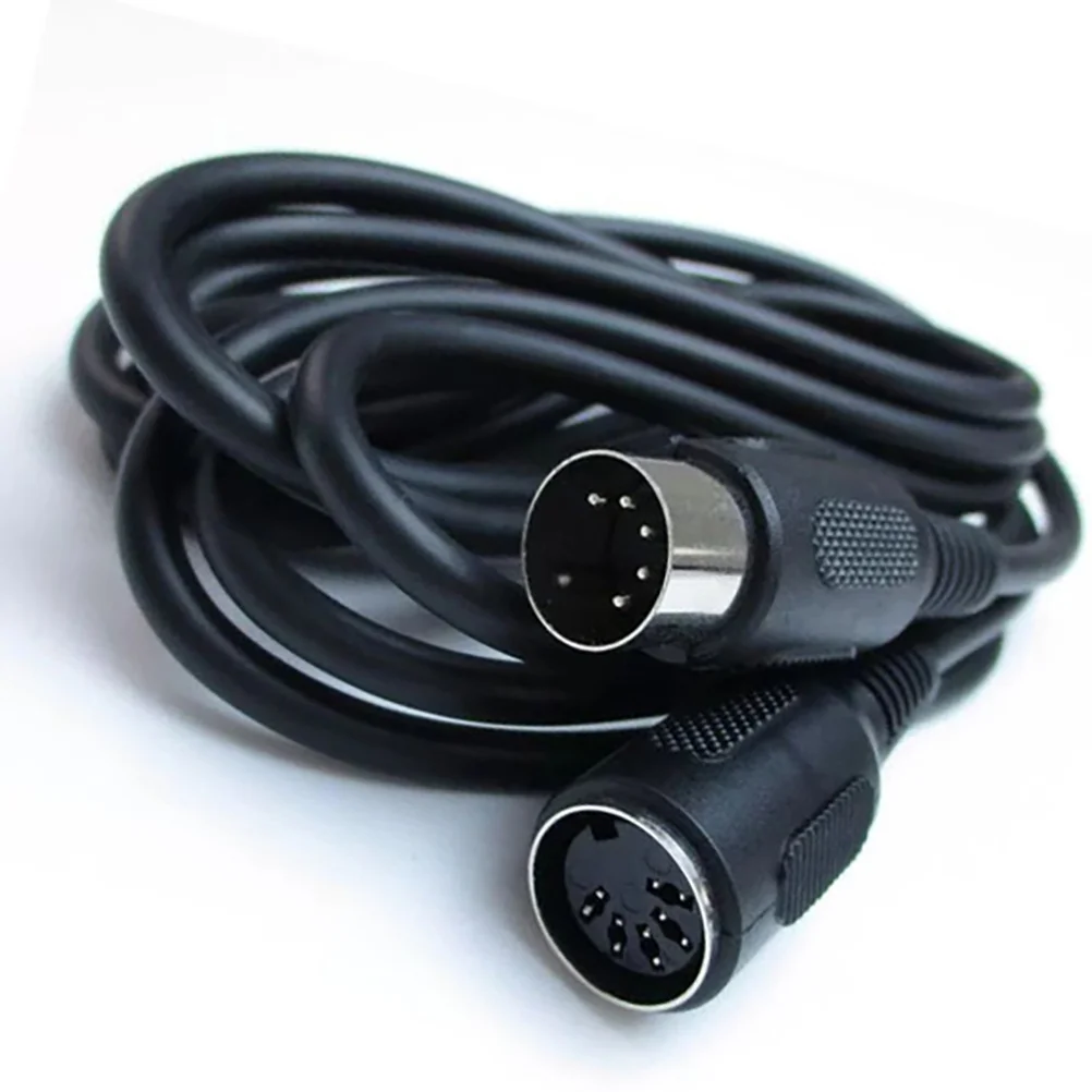 

1pc 5-Pin Midi Extension Cable Audio Equipment 3M Durable Compatible With Keyboard Piano Electronic Organ Midi Cable Accessory