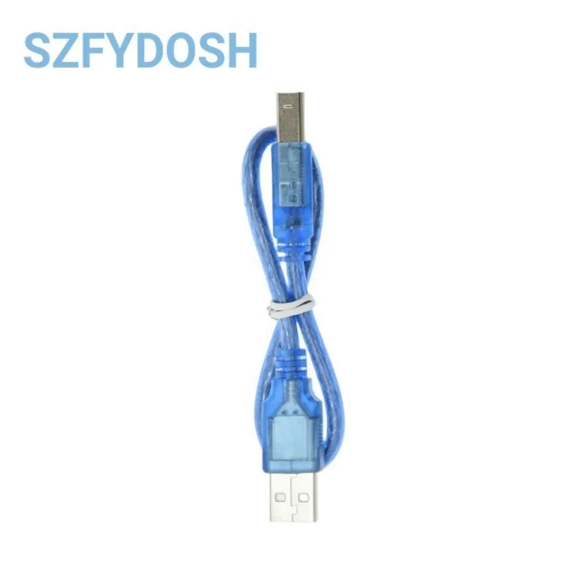 30CM USB Cable for Uno R3/Nano/MEGA/Leonardo/Pro Micro/DUE Blue High Quality A Type USB/Mini USB/Micro USB Cable For Arduino