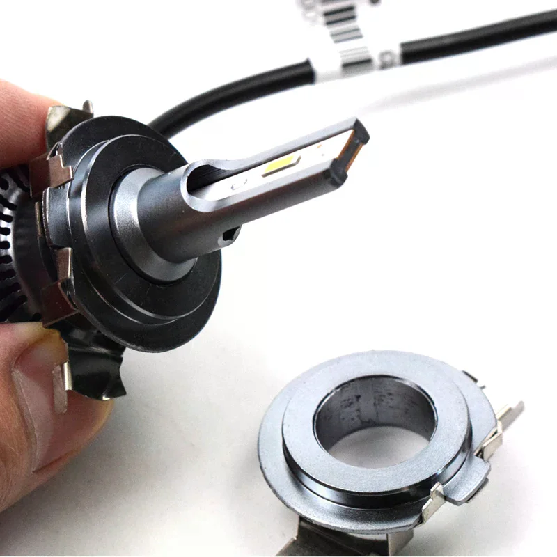10pcs H7 Adapter Headlamp Socket Car Led Bulb Holder Lamp Base For D101